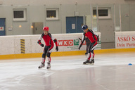 Eisschnelllauftraining